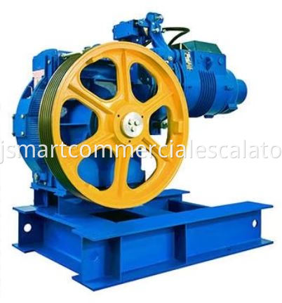 AC VVVF 18ATF Geared Traction Machine for OTIS Elevators 